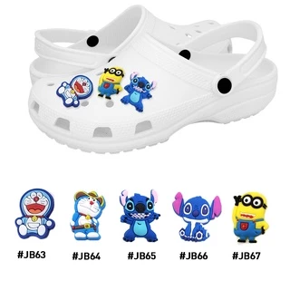 ตัวติดรองเท้า Pvc ตัวการ์ตูน สำหรับตกแต่ง Diy รองเท้าหัวโต ติดง่าย น่ารัก