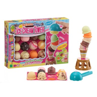 ของเล่น เกมส์ตักไอติม ICE CREAM TOWER