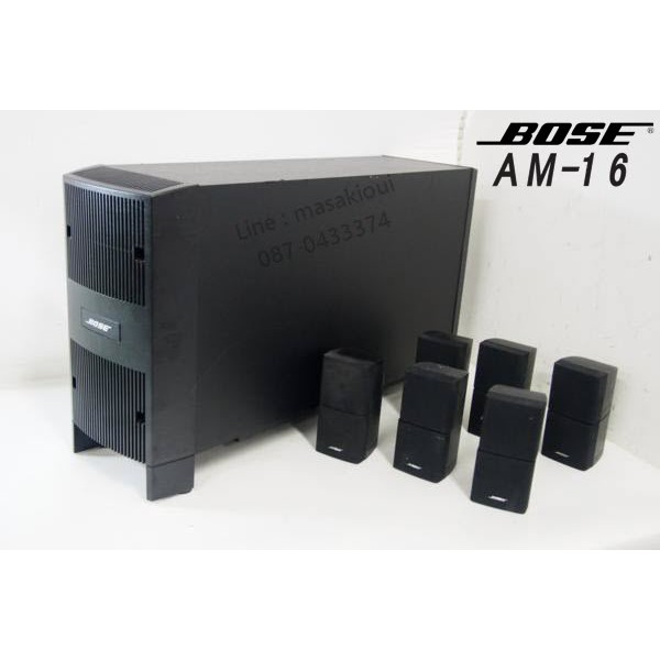 ชุดลำโพง 5.1 Bose AM-15 Series 2 หรือ AM-16 สีดำ