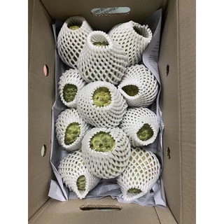 น้อยหน่าฝ้ายเขียวเกษตร2 ฝ้ายเเท้ สดจากสวน เก็บตาม order