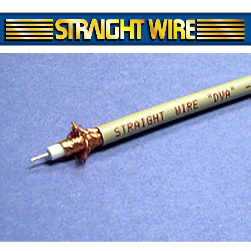 สายสัญญาณ STRAIGHT WIRE รุ่น DVA ของแท้จากศูนย์ไทย สายเปล่าตัดแบ่ง แบ่งขายราคาต่อเมตร / ร้าน All Cable