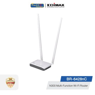 EDIMAX (BR-6428nC) N300 Multi-Function Wi-Fi Router Three Essential Networking Tools in One