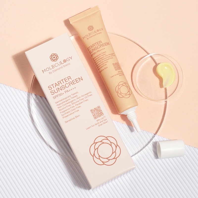 ✨🔥พร้อมส่ง🔥 ครีมกันแดด Starter Sunscreen SPF50+ PA++++  by Moleculogy