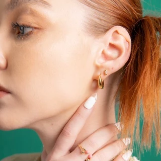 YVIS Classic Hoop Earring