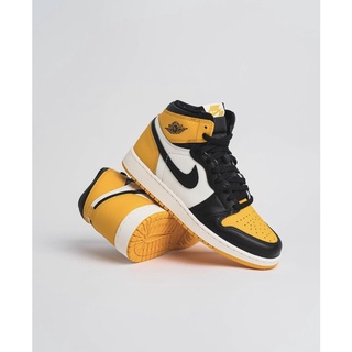 (พร้อมส่ง ของแท้ 100%) AIR JORDAN 1 HIGH OG YELLOW TOE “TAXI”