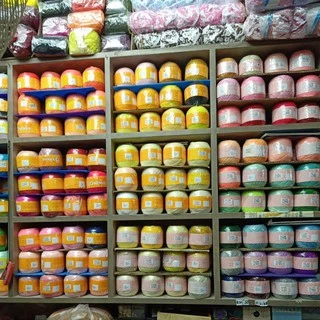 ไหมซัมเมอร์วีนัส SUMMER VENUS เบอร์ #16 (เส้นเล็ก) #20 (เส้นใหญ่) กดสีอื่นๆเพื่อแจ้งสีที่ต้องการค่ะ