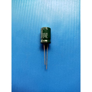 C.คอนเดนเซอร์ 10 uF 200V