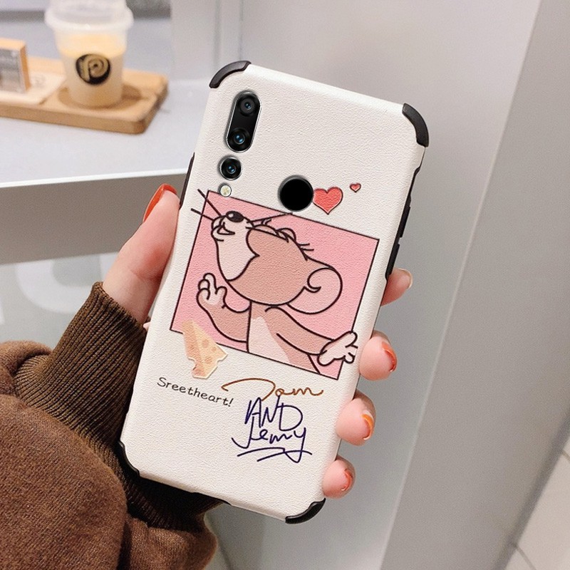 กรอบรูปแมวเมาส์เมาส์กรณีโทรศัพท์มือถือ nova4 หญิง nova4e ซิลิโคน nova3e สี่มุมตกทน nove4 pers