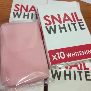 #ของดี ‼️Snail White X10สบู่หอยทาก สเนล😊💯‼️