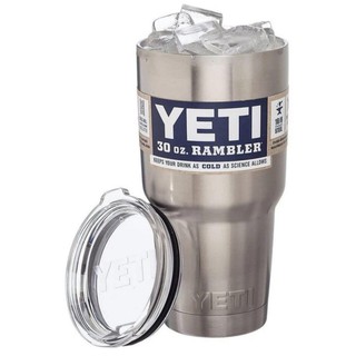 YETI Rambler แก้วเก็บความเย็น เก็บน้ำแข็งได้นาน 24ชั่วโมง ขนาด30ออนซ์