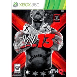 WWE13 xbox360 [Region Free] แผ่นเกมXbox360 แผ่นไรท์สำหรับเครื่องที่แปลงแล้ว LT/RGHทุกโซน