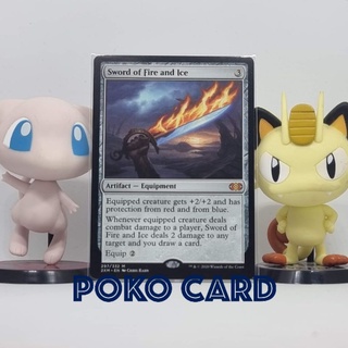 Sword of fire and ice รุ่น Double Masters การ์ด Magic the gathering (MTG) ของแท้