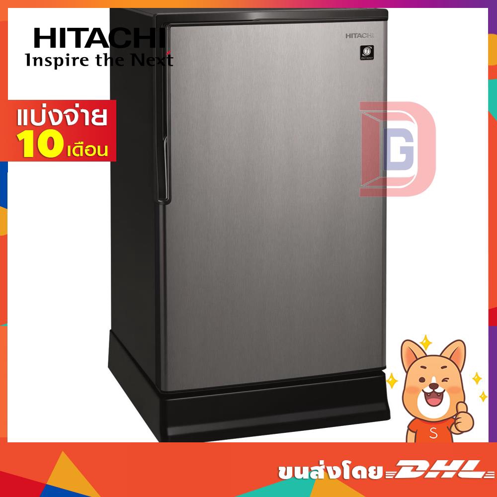 HITACHI ตู้เย็น1 ประตู ขนาด 140 ลิตร 4.9 คิว สีซิลเวอร์ รุ่น R-49W PSV (14913)