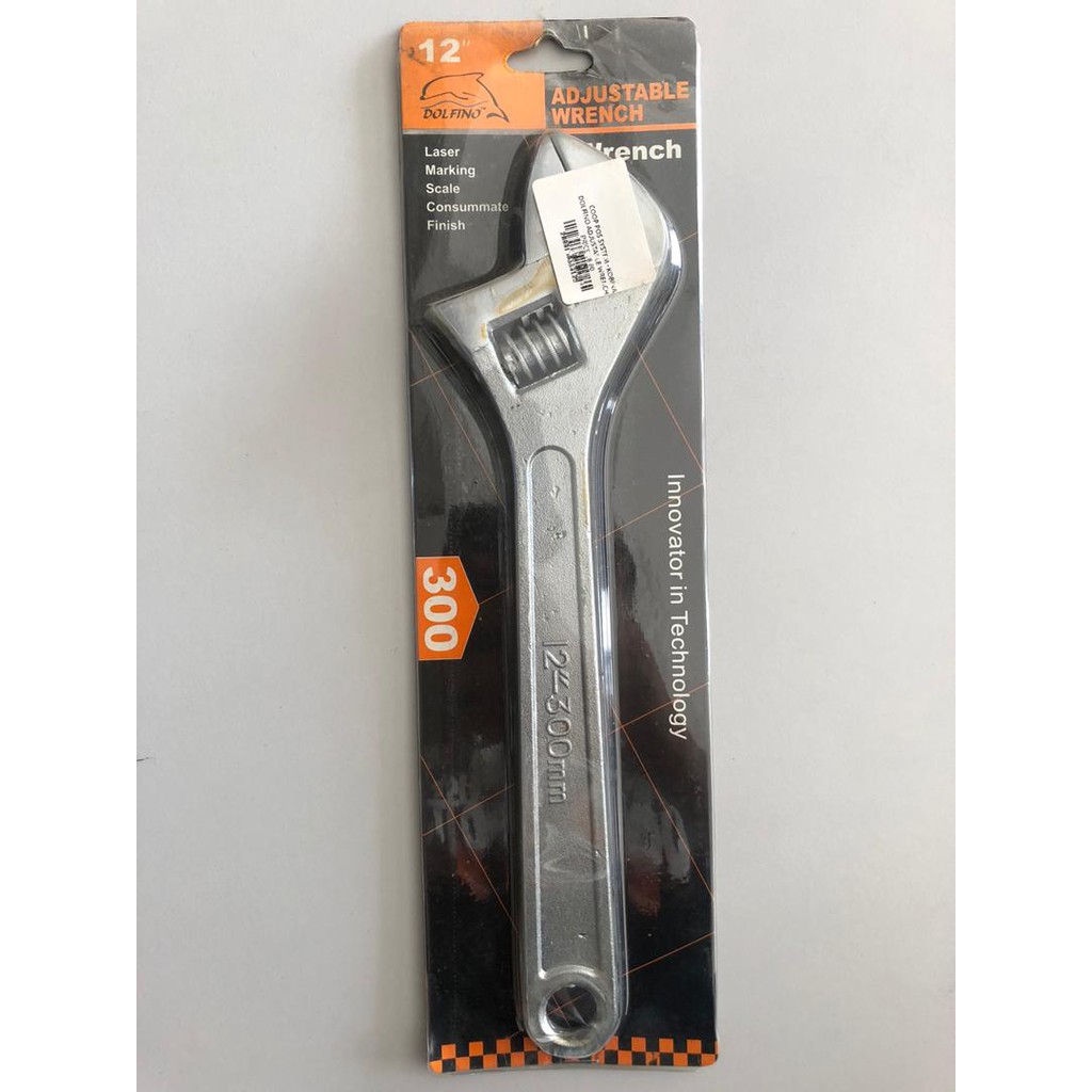 DOLFINO ADJUSTABLE WRENCH 12"
