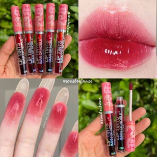 พร้อมส่ง/ของแท้​ ลิปทินท์ ทิ้นท์ Kiss Beauty​ Lip Tint (แมวมารี)​ สุดน่ารัก สีชัด เกลี่ย​ง่าย​ กันน้ำ ติดทน ไม่ติดแมสก์