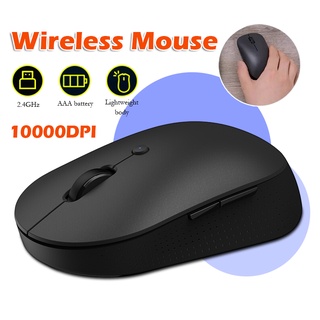 Xiaomi Mi เม้าส์ไร้สาย เงียบ เม้าส์ไร้เสียง Wireless Mouse Slient Edition 2.4GHzเงียบ ไร้เสียงคลิ๊ก เซ็นเซอร์ลื่น แม่นยำ