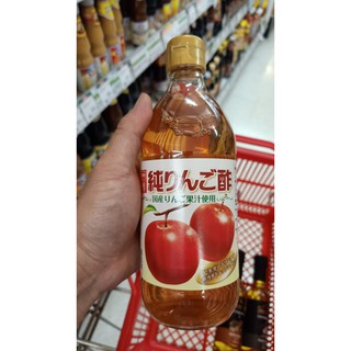 ecook ญี่ปุ่น น้ำส้มสายชู จาก แอปเปิ้ล fu uchibori pure apple vinegar 500ml