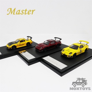 โมเดลรถยนต์ Master 1:64 Mazda FD3S Amamiya Diecast