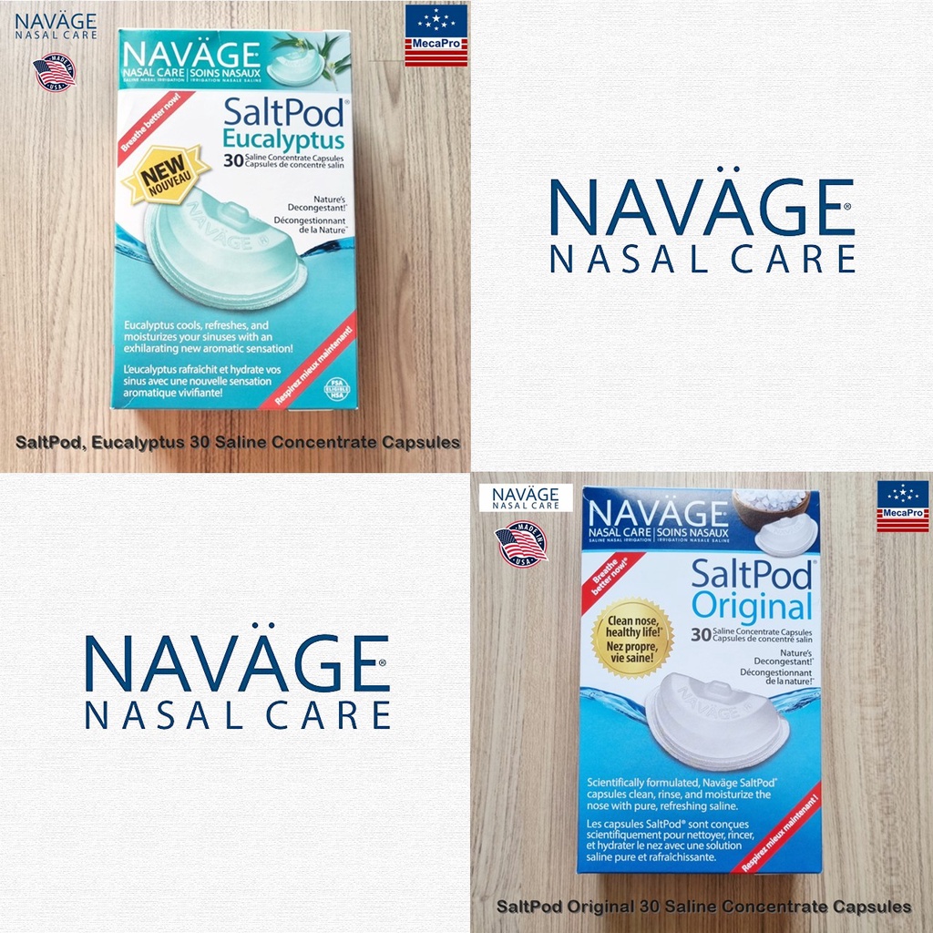 NAVAGE® SaltPod 30 Saline Concentrate Capsules แคปซูลน้ำเกลือเข้มข้น