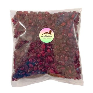 (ปริมาณ 500 กรัม) แครนเบอรี่แห้ง แครนเบอรี่อบ แครนเบอร์รี่อบแห้ง แครนเบอร์รี่ พร้อมทาน Dried Cranberry