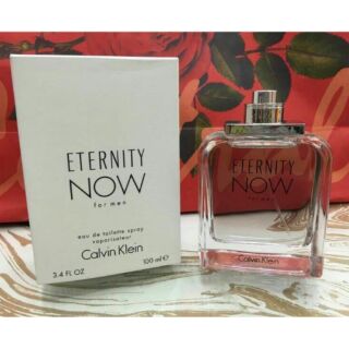 CK ETERNITY NOW EAU DE TOILETTE 100ML.
ของแท้กล่องเทสเตอร์(ไม่มีฝา)