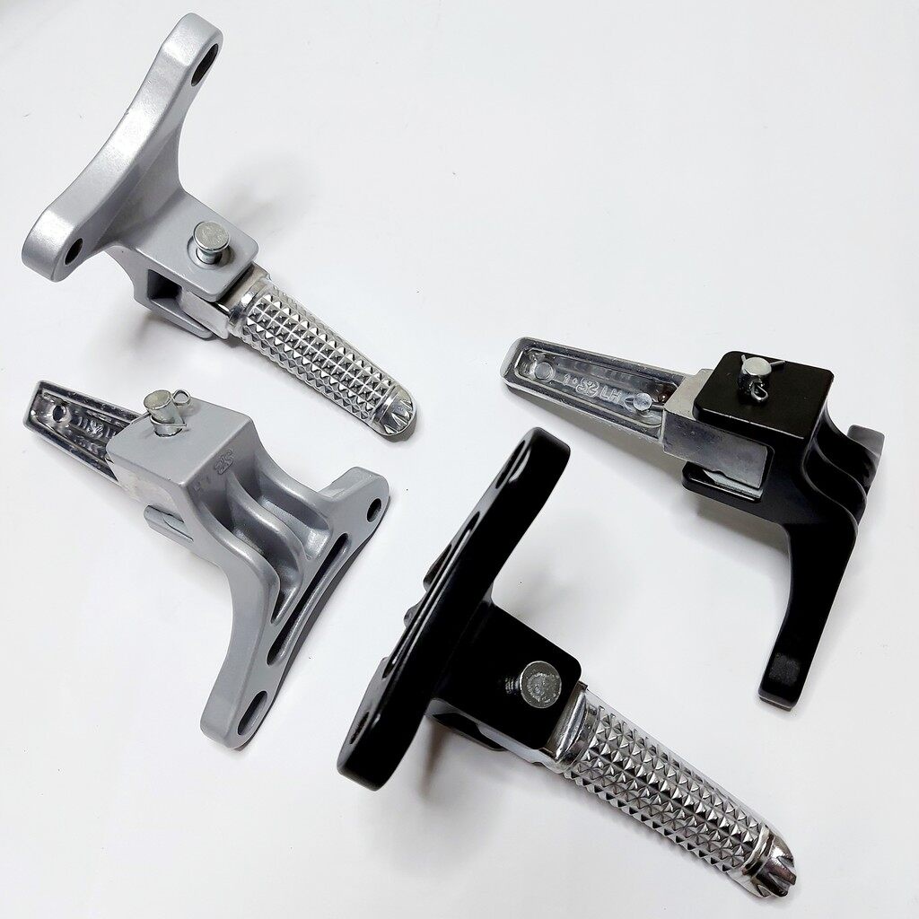 ด้านหลัง FOOTREST EGO PNP Y16ZR , Y15ZR , LC135 , LAGENDA FULLSET (ALLOY) ขั้นตอนเท้า Belakang