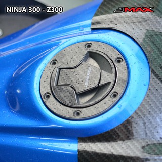 กันรอยฝาถัง KAWASAKI Z-NINJA 300/250 งานตัด CNC ลายฟิล์มคาร์บอน 6D