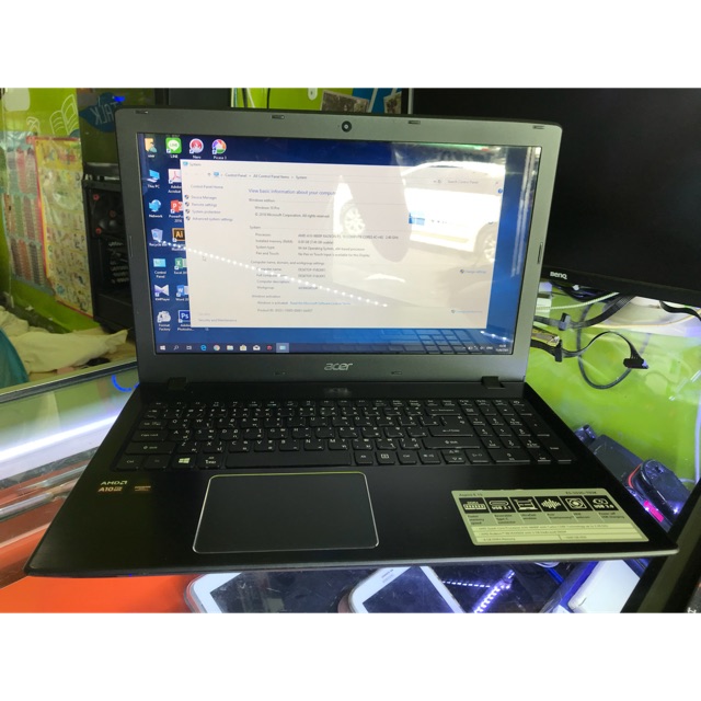 Notebook Acer Aspire E15 AMD A10
