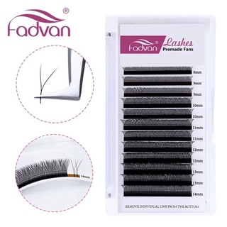 Fadvan ขนตาปลอม ขนมิงค์เทียม 3D พรีเมี่ยม สําหรับแต่งหน้า
