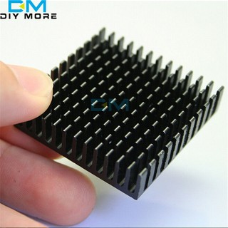 อลูมิเนียมฮีทซิงค์ระบายความร้อน 40 x 40 x 11 มม. สำหรับ LED Power Memory Chip IC