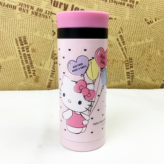 กระติกสูญญากาศเก็บอุณหภูมิ Hello Kitty ลาย Kitty ถือลูกโป่ง