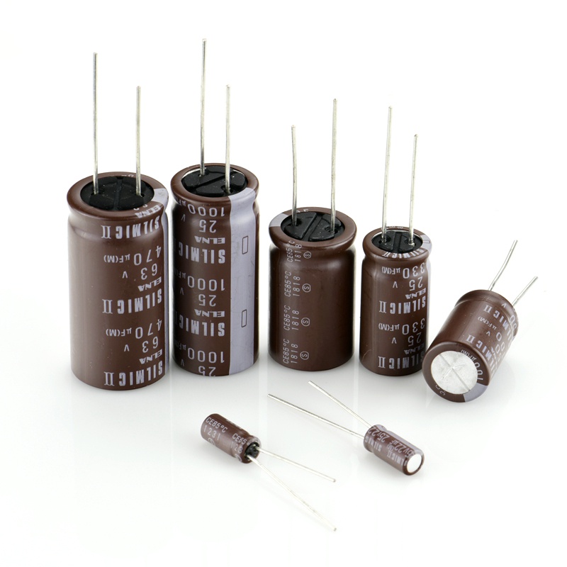 1pcs ELNA SILMIC II 25V 10uf 22uf 33uf 47uf 100uf 220uf 470uf 1000uf Audio Electrolytic capacitor