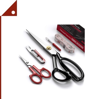 Snavida : SVDAMZ001* ชุดกรรไกรตัดเย็บ Fabric Scissors Tailor Sewing Shears 9 Inch.