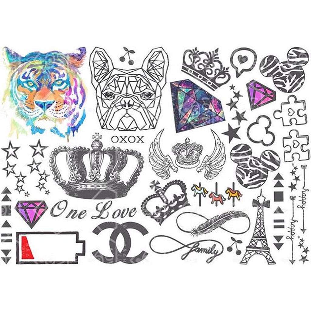 Tattoo stickers (รอยสักปลอมกันน้ำ)