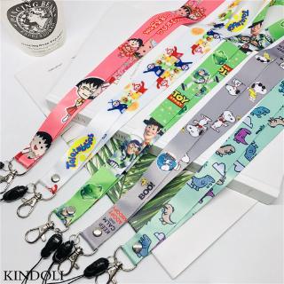 Snoopy Toy Story สายคล้องคอลายการ์ตูนสำหรับใส่โทรศัพท์มือถือ Lanyard Neck Strap for Mobile Phone Key Tag Camera