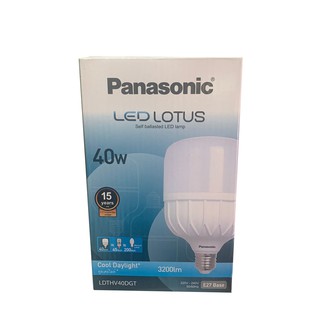 Panasonic หลอดไฟ พานาโซนิค LED Bulb LOTUS 40W/50W Daylight (แสงขาว)