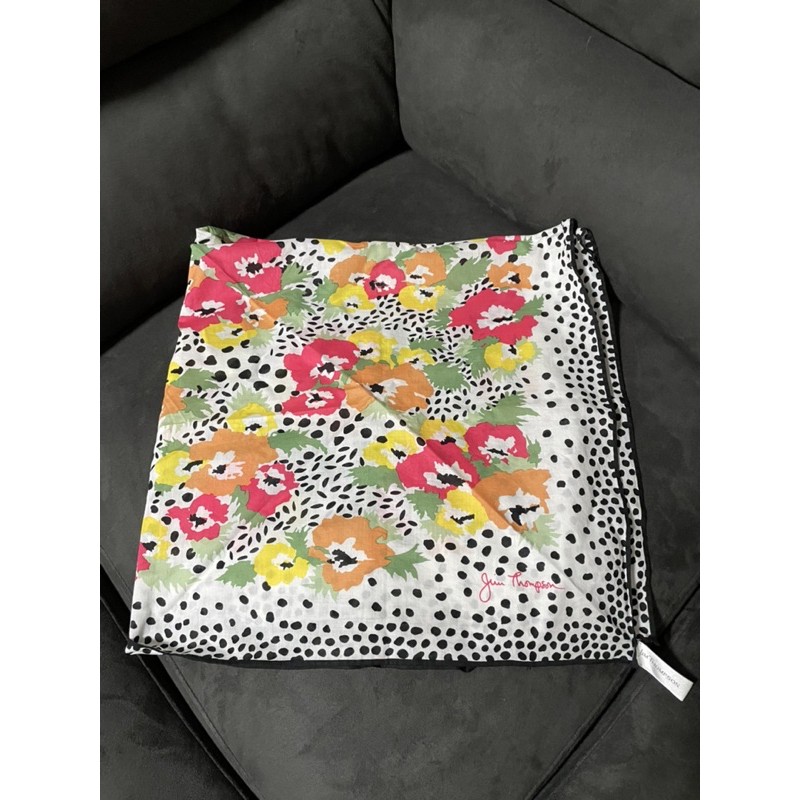 ผ้าพันคอ jim thompson มือสอง ของแท้