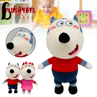 เทศกาลสงกรานต์ Plush Wolfoo and Lucy Toy with Cartoon Type Soft Durable Long Lasting Cute Series Unique Best Gift for Children 30cm