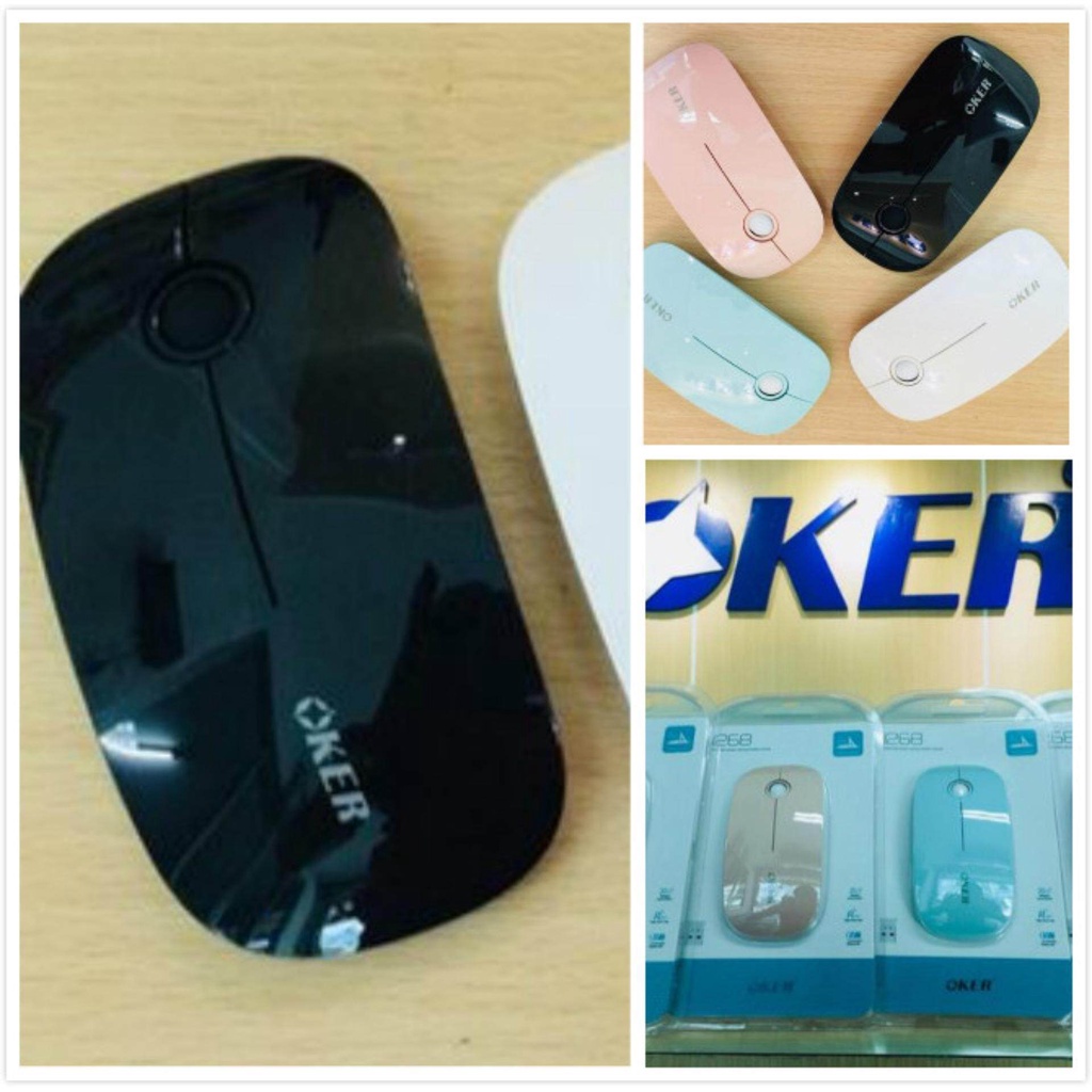 OKER เมาส์ไร้สาย 2.4G Wireless Optical Mouse รุ่น i268