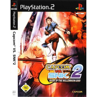 แผ่นเกมส์ Capcom vs Snk 2  PS2 Playstation2 คุณภาพสูง ราคาถูก