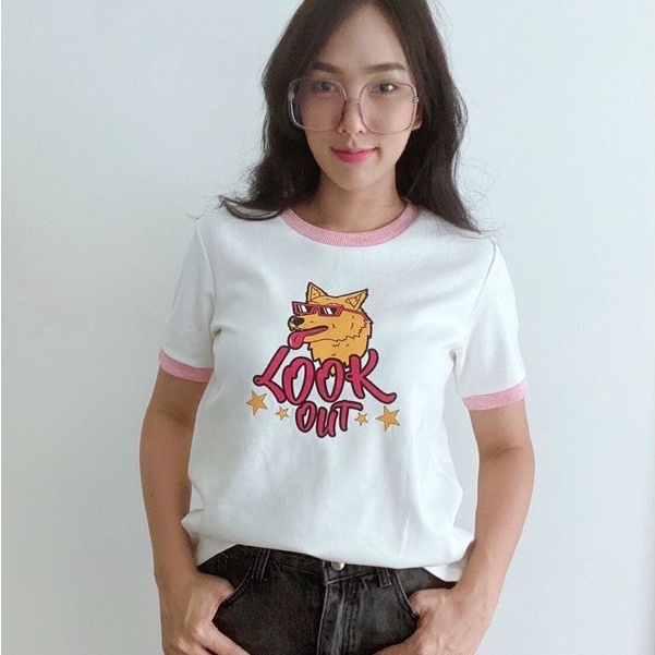 เสื้อยืดผู้หญิงแบรนด์ DA+PP (แบรนด์ในเครือ Dapper) ของแท้ โละสต้อคจากห้างค่ะ