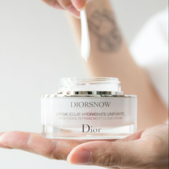 dior diorsnow brightening refining moist cloud crème