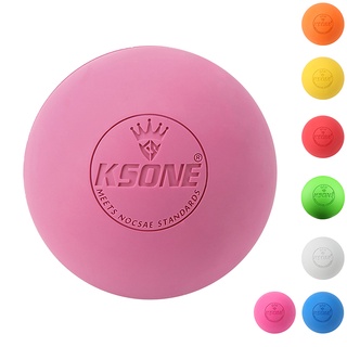 KSONE Massage Ball 6.3cm Fascia Ball Lacrosse Ball Yoga Muscle 6