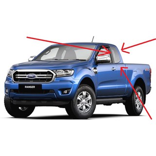 กระจกแค็บ ฟรอต เรนเจอร์ รุ่นประตูแค็บเปิดได้ Ford ranger cab ข้างซ้าย ฝั่งคนนั่ง กระจก แค็บ แค็ป