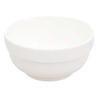 ✨นาทีทอง✨ ชามทรงซ้อน รุ่น BC-OL14 โบนไชน่า ขนาด 5 นิ้ว สีขาว Round Bowl BC-OL14 Bone China Size 5 IN White Color