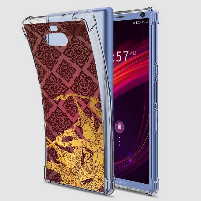 เคส สำหรับ Sony Xperia 10 Culture Series 3D Anti-Shock Protection TPU Case [CT001]