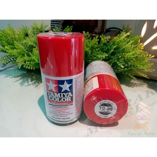 สีสเปย์ Tamiya TS-86 BRILLIANT RED 100ML