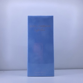 น้ำหอมแท้ D&amp;G Dolce &amp; Gabbana Light Blue for Women EDT 100ml กล่องซีล