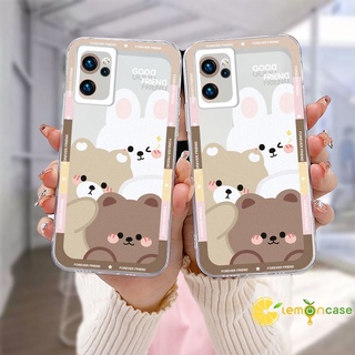 เคสแบบใส OPPO A15 A54 A5S A3S A76 A96 A16 A95 A55 A7 A5 A9 A31 A53 A33 2020  A57 A57E A57S A77 Reno 4 5 5K 6 7 8 F21PRO   A1K A16E A16K A54S Reno 4 5F 4F 4 5 06 Lite A74 A15S A52 A11K   ลายการ์ตูนกระต่ายน่ารัก คุณภาพสูง แฟชั่นเคส