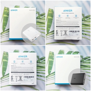 แองเคอร์ พาวเวอร์แบงค์ PowerCore 13000 Portable Charger (Anker®) Compact 13000mAh แบตสำรอง แถม Micro USB + ถุงผ้า